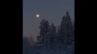 Полное лунное затмение 21 января 2019 г.
