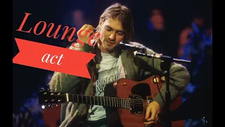 NIRVANA - Lounge Act (MTV Unplugged vocals + riot earth guitars)