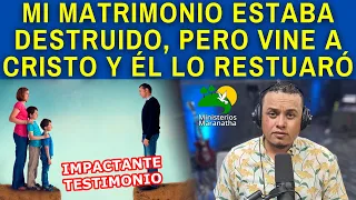 MI MATRIMONIO ESTABA DESTRUIDO, PERO VINE A CRISTO Y ÉL LO RESTUARÓ - Programa Entre Nos #72