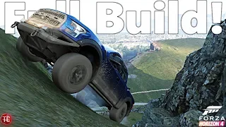 Forza Horizon 4: Ford Raptor, Full Off-Road Build, Rock Crawling and Hillclimb Test!