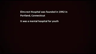 Elmcrest youth psychiatric hospital           Portland,ct