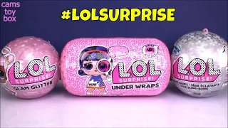 Unboxing LOL Surprise DOLLS BLING Glam Glitter Series 4 Under Wraps EYE SPY TOYS Review