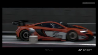 Gran Turismo Sport Tokyo laps various Gr.3 and Gr.4 cars.