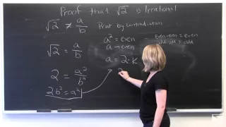 Proof that Square Root 2 is Irrational