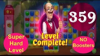 Homescapes Level 359 - [13 moves] [2021] [HD]  solution of Level 359 on Homescapes [No Boosters]