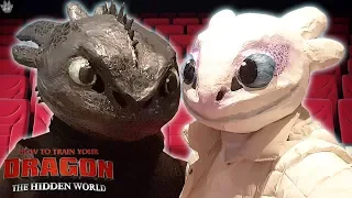 THE HIDDEN WORLD PREMIERE | Dressed as Toothless & The Light Fury! (Vlog)