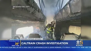 Fiery Crash: NTSB Investigators Unraveling Cause Of Fiery Caltrain Collision That Injured 13