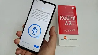كيفية ادخال تقنية البصمة على هاتف ردمي A3 ,how to make a fingerprint in Redmi A3
