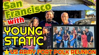 ⭐️S1Built in SAN FRANCISCO with YOUNGSTATIC--⭐️2O YEAR US ARMY FORT POLK REUNION