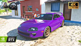 1250HP Supra Mk4 // Forza Horizon 5 | Logitech g29 Gameplay [ 4k 60fps ]