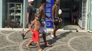 Neymar com seu filho Davi Lucca 😍