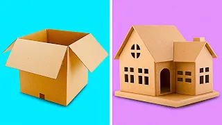 25 INCREDIBLE CARDBOARD CRAFTS TO MAKE AT HOME || Recycling Projects by 5-Minute Decor!