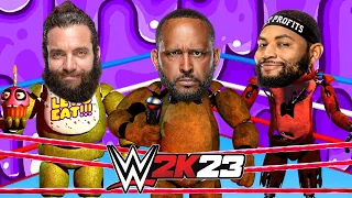 WWE Superstars are in the NEW FNAF MOVIE in WWE 2K23