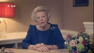 Koningin Beatrix kondigt aftreden aan