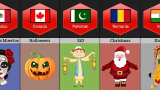 Famous Festivals from different countries | Eid Special