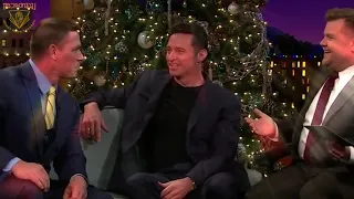 JOHN CENA ENSINA HUGH JACKMAN O XINGAMENTO REVERSO! l LEGENDADO