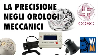 La precisione negli orologi meccanici, tra movimenti generici e cronometri certificati COSC