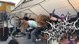 NECROTIC INFIBULATION at Los Angeles Extermination Fest VI