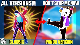 COMPARING 'DON'T STOP ME NOW' | CLASSIC x PANDA VERSION | JUST DANCE 2017