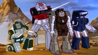 Transformers G1 Cartoon 1986 Mini-Vehicles All Scenes (No Wheelie)