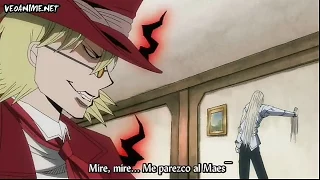 Seras Victoria imitando a Alucard