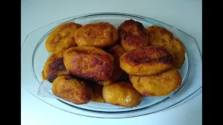 Bolitas/buñuelos de plátano con queso - (RECETA FÁCIL Y PRACTICA).