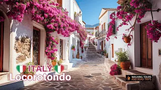 Locorotondo ITALY - Italian Town Tour - Most Beautiful Towns and Villages in Italy - 4k video walk