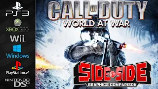 Call of Duty World at War | Graphics Comparison | PS3, 360, PC, Wii, PS2, NDS | Side by Side