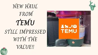 NEW HUGE TEMU HAUL..STILL IMPRESSED WITH THE VALUE!! #temu #temufinds