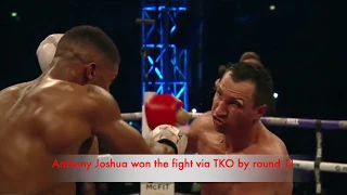 HEAVYWEIGHT BRAWL | Anthony Joshua vs Wladimir Klitschko | Highlight