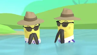 The Town turns Sticky! | Bananas in Pyjamas Season 1 | Full Episodes | Bananas In Pyjamas