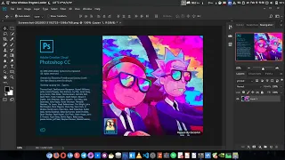 Install Photoshop CC v19 on Linux