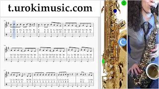 How to play SHAKIRA BZRP - Music Sessions #53 on Saxophone (Tenor) Tabs Notes Solo