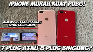 iPhone 7 Plus VS iPhone 8 Plus Test Game Pubg