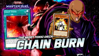 CHAIN BURN OTK - THE MOST TOXIC DECK IN MASTER DUEL!!!