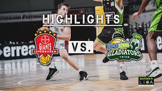 BAYER GIANTS Leverkusen : Römerstrom Gladiators Trier | Highlights | ProA 2021/22