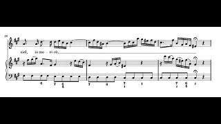 Se pietà di me non senti (Giulio Cesare - G.F. Händel) Score Animation