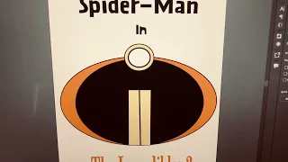 Spider-Man in Incredibles 2 title