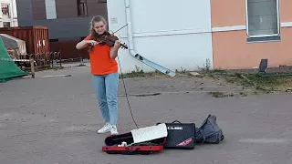 Жуки - Батарейка (Violin Cover Дмитров (03.07.2022))