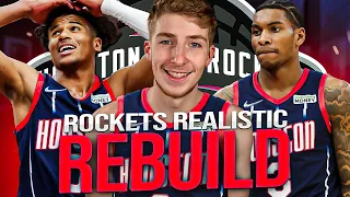 HOUSTON ROCKETS REALISTIC REBUILD IN NBA 2K23!