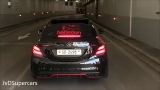 Mercedes AMG C63 S w/ Supersprint Exhaust - LOUD Revs, Burnout & SOUND!