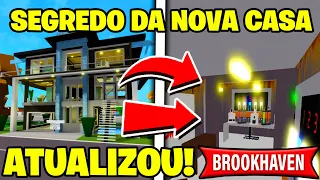 *VAZOU!* TEM UM SEGREDO NESSA NOVA CASA PREMIUM NO BROOKHAVEN RP... (Roblox)