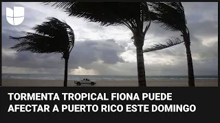 Puerto Rico en alerta: tormenta tropical Fiona podría afectar a la isla este domingo