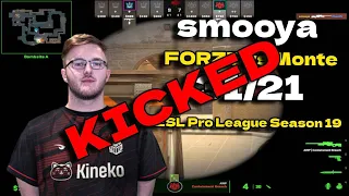 CS2 POV FORZE smooya (31/21) vs Monte (Mirage) @ ESL Pro League Season 19