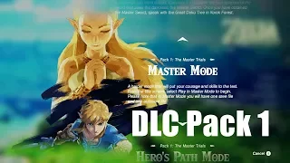 Zelda Breath of the Wild DLC Pack 1 The Master Trial - Beginning Trials Underground Floor 1- 9
