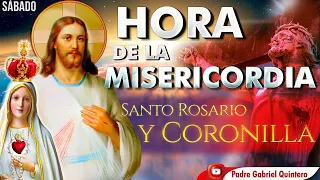 🌹HORA DELA MISERICORDIA Coronilla ala Misericordia y Santo Rosario de hoy sábado 25 de mayo de 2024