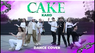 [KPOP IN PUBLIC | ONE TAKE] KARD - 'CAKE  안무 영상' Dance Cover by ASTREX