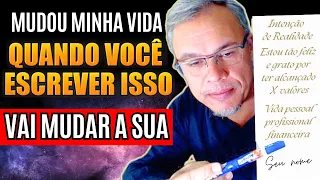 A CARTA MÁGICA que MUDOU minha VIDA  -  O PODER DA INTENÇÃO - LEIS DO UNIVERSO - lei da atração