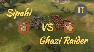 Sipahi vs Ghazi Raider in Feudal