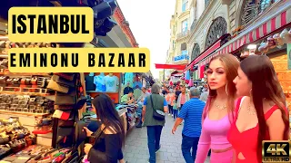 🇹🇷 Istanbul Eminonu Old Bazaar Eminönü Turkey 4K